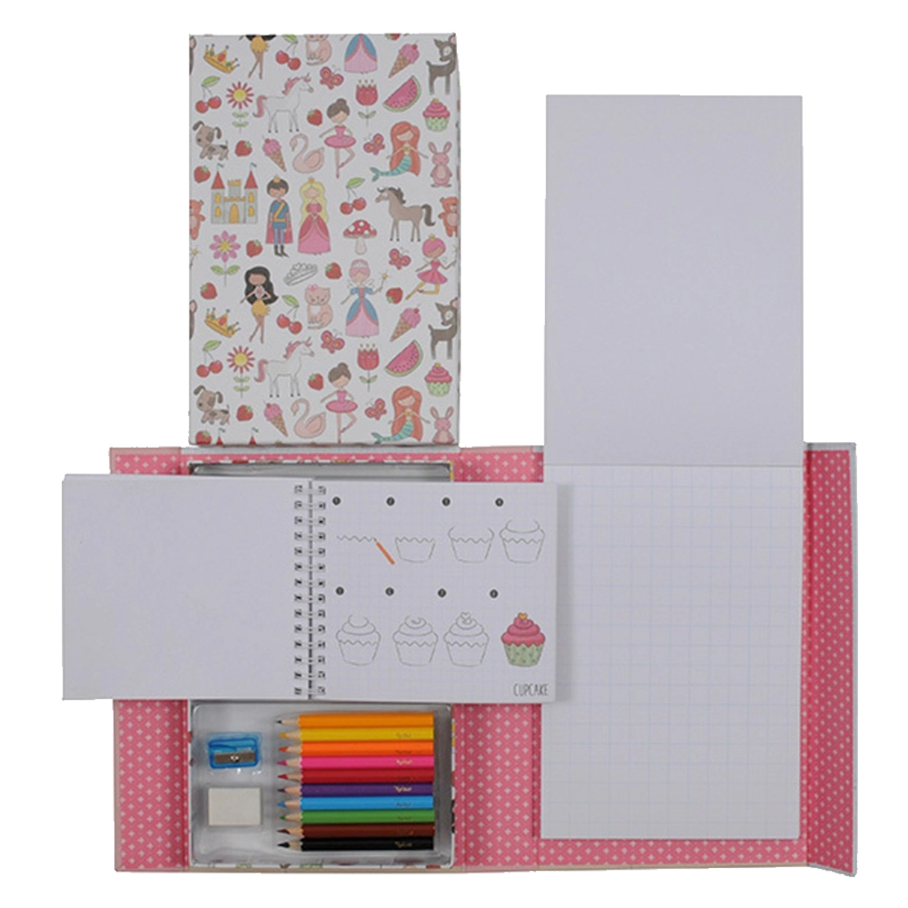 How to Draw Fairy tales - color pencils, pencil sharpener and eraser