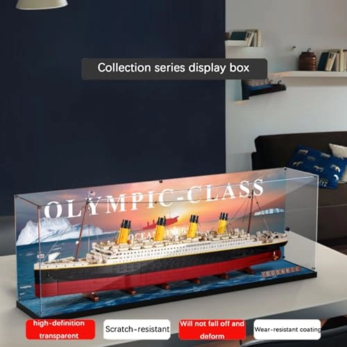 Acrylic Display Case Compatible for LEGO Titanlc