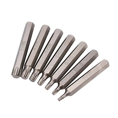 Spline& Hex& Torx Star Bit Socket Set - 40Pcs/Set 75mm 30mm