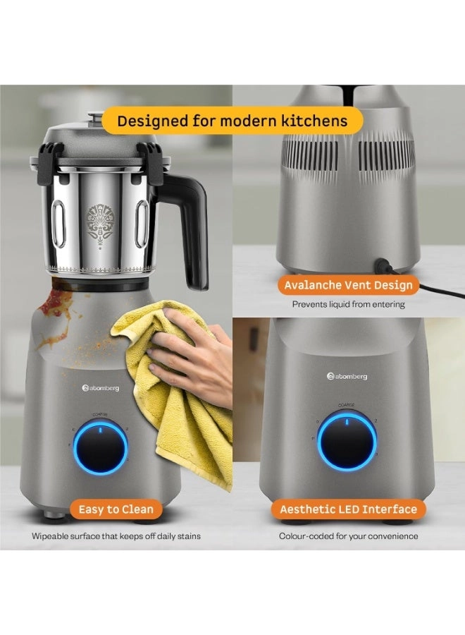 Tavi Mixer Grinder - 1.5L 600W