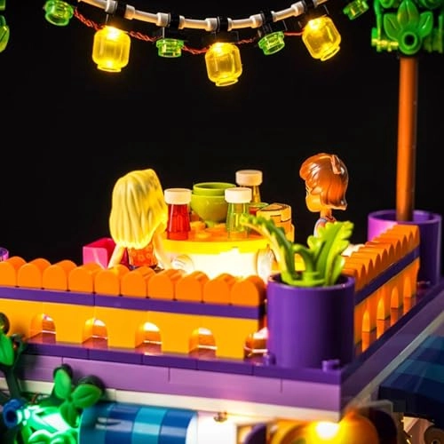 LED Light kit - for Lego 41747 Rooftop Restaurant Remote Control