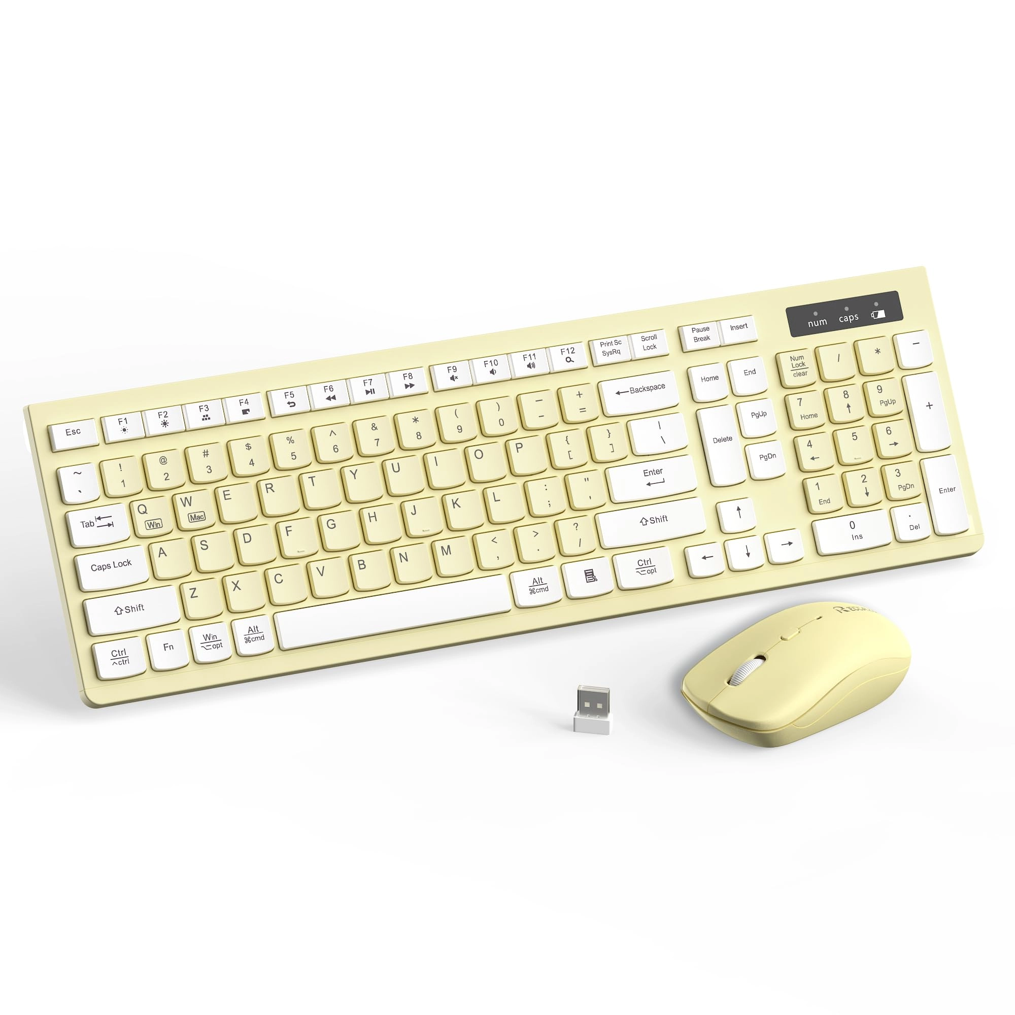 Ergonomic Wireless Keyboard - Wired