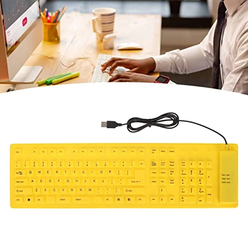 Foldable Silicone Keyboard - Wired