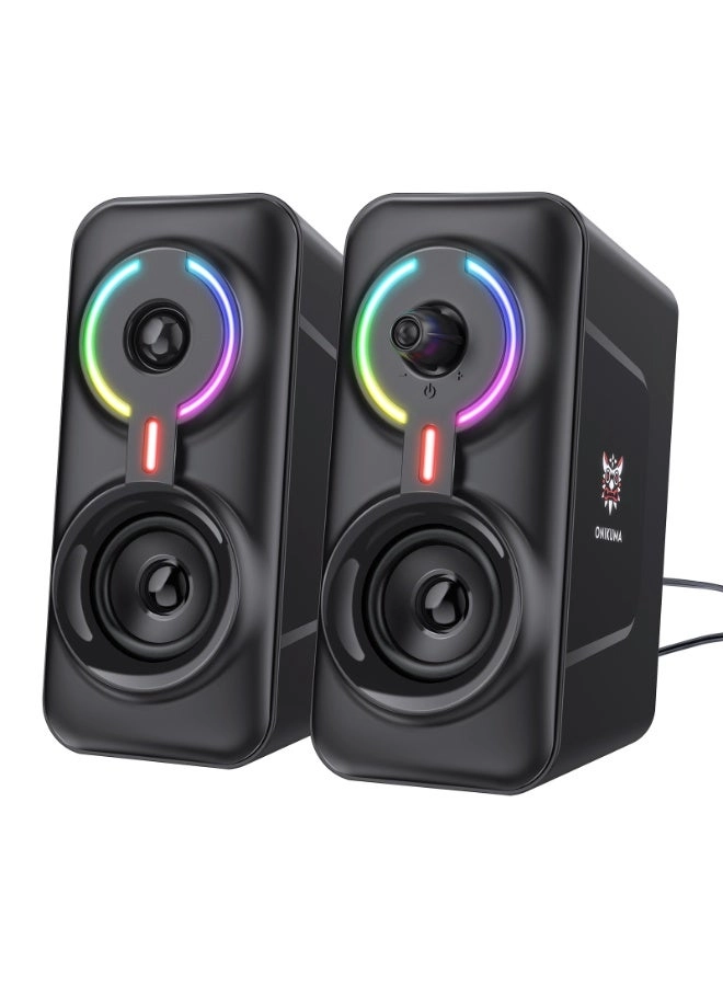Onikuma L6 - RGB Wired Multimedia Stereo