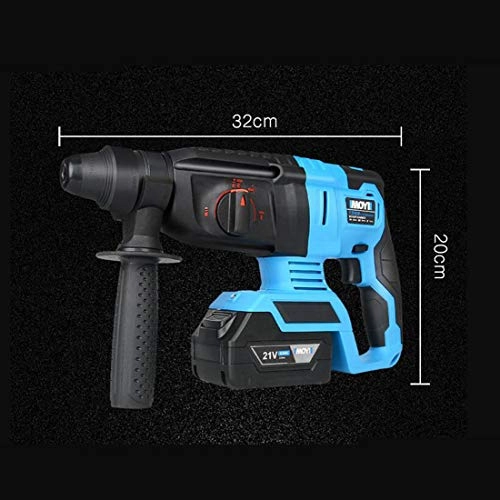 Rotary handle Impact Driver - 21 Volts Rechargeable Black