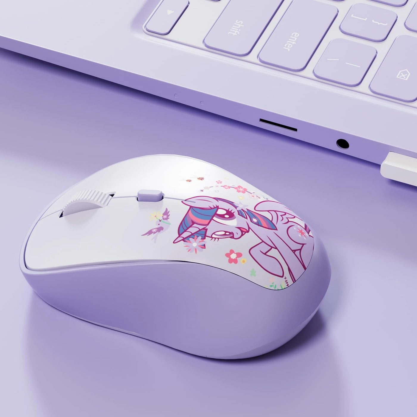 Twilight Sparkle Wireless Mouse - USB