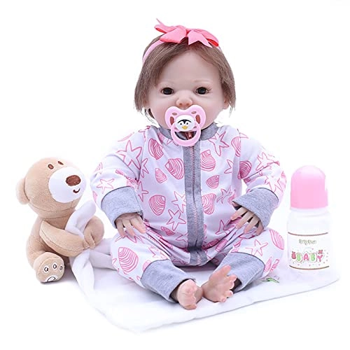 Reborn Baby Doll - 16.5 Inch Vinyl Toddler Girl