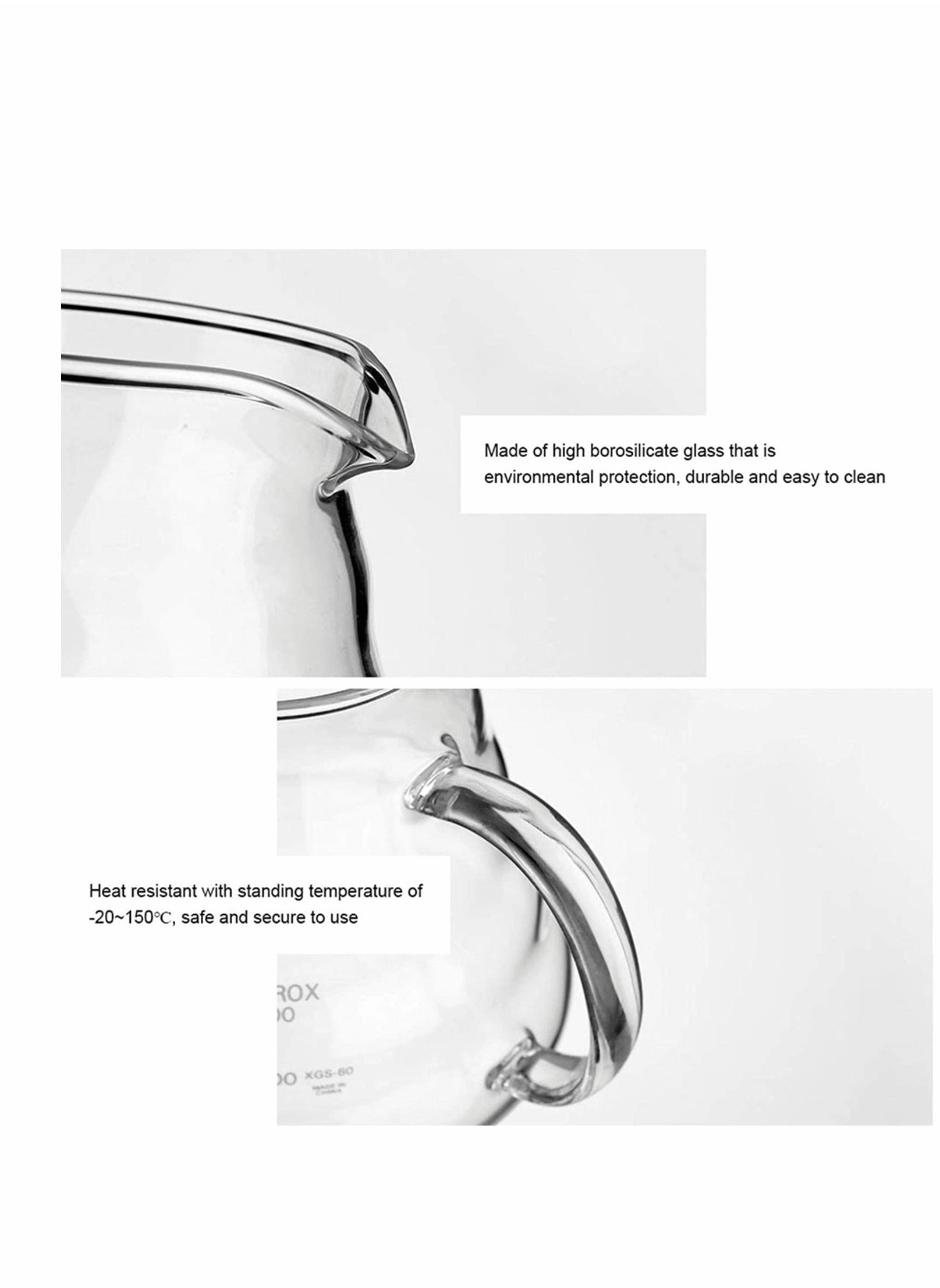 Glass Coffee Carafe - 0.8 Liter