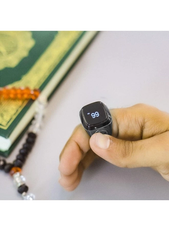 Smart Zikr Ring - 20mm Prayer Counter