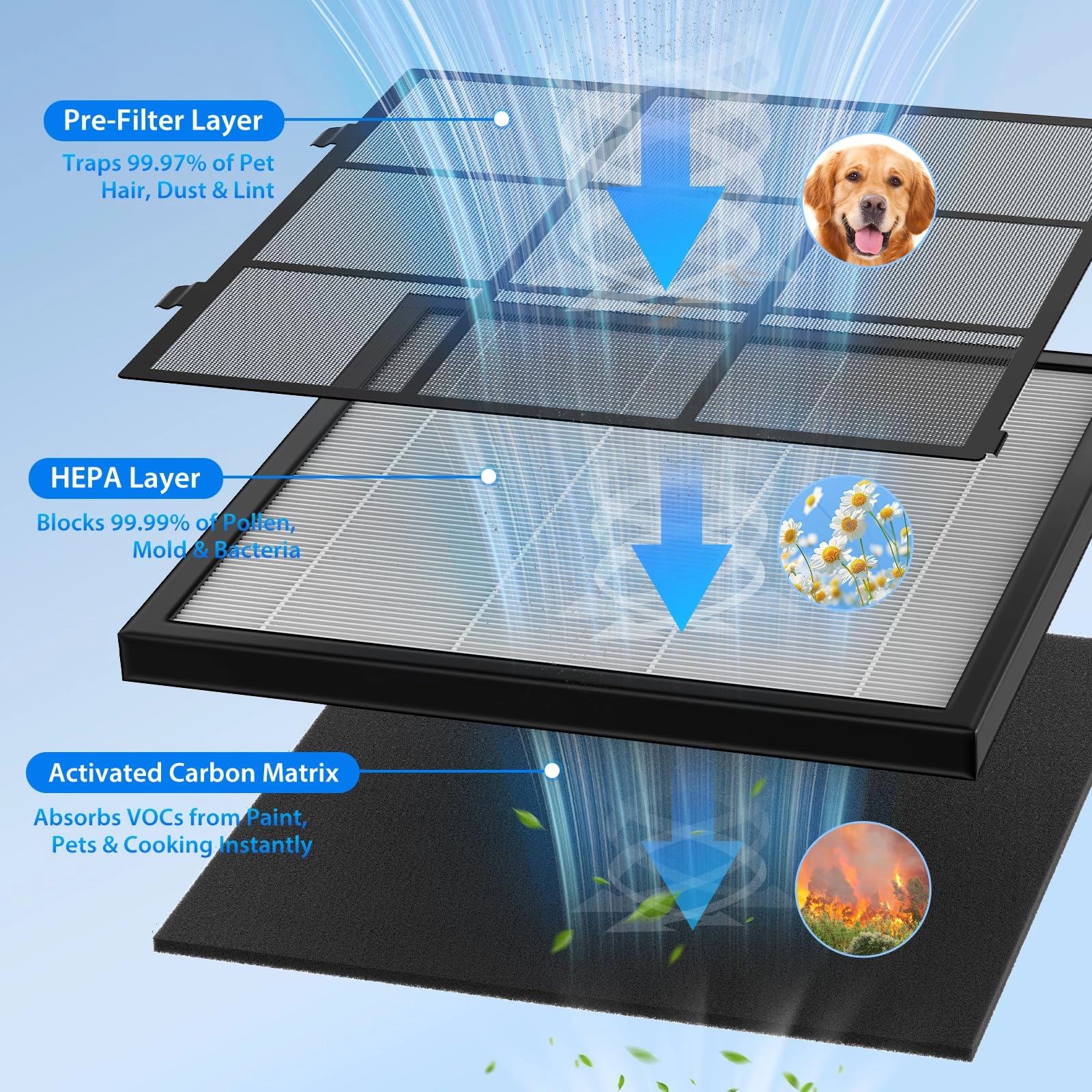 HAP607 - 2600 Ft² 22dB