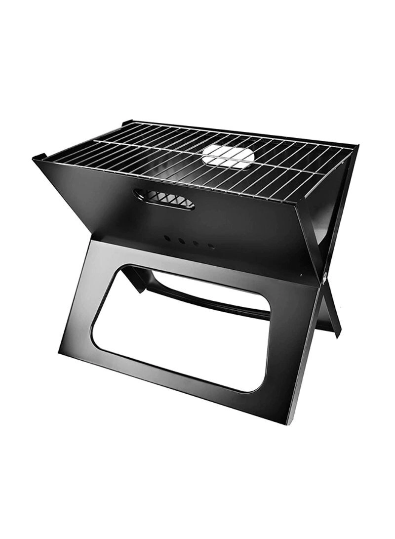 Portable Bbq Charcoal Grill - Black 43X29X23Cm