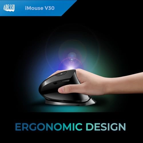 iMouse V30 Vertical Ergonomic Mouse - Wireless