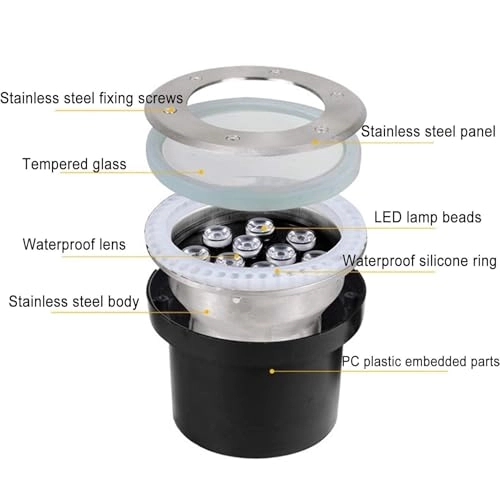 LED Ring Fountain Light