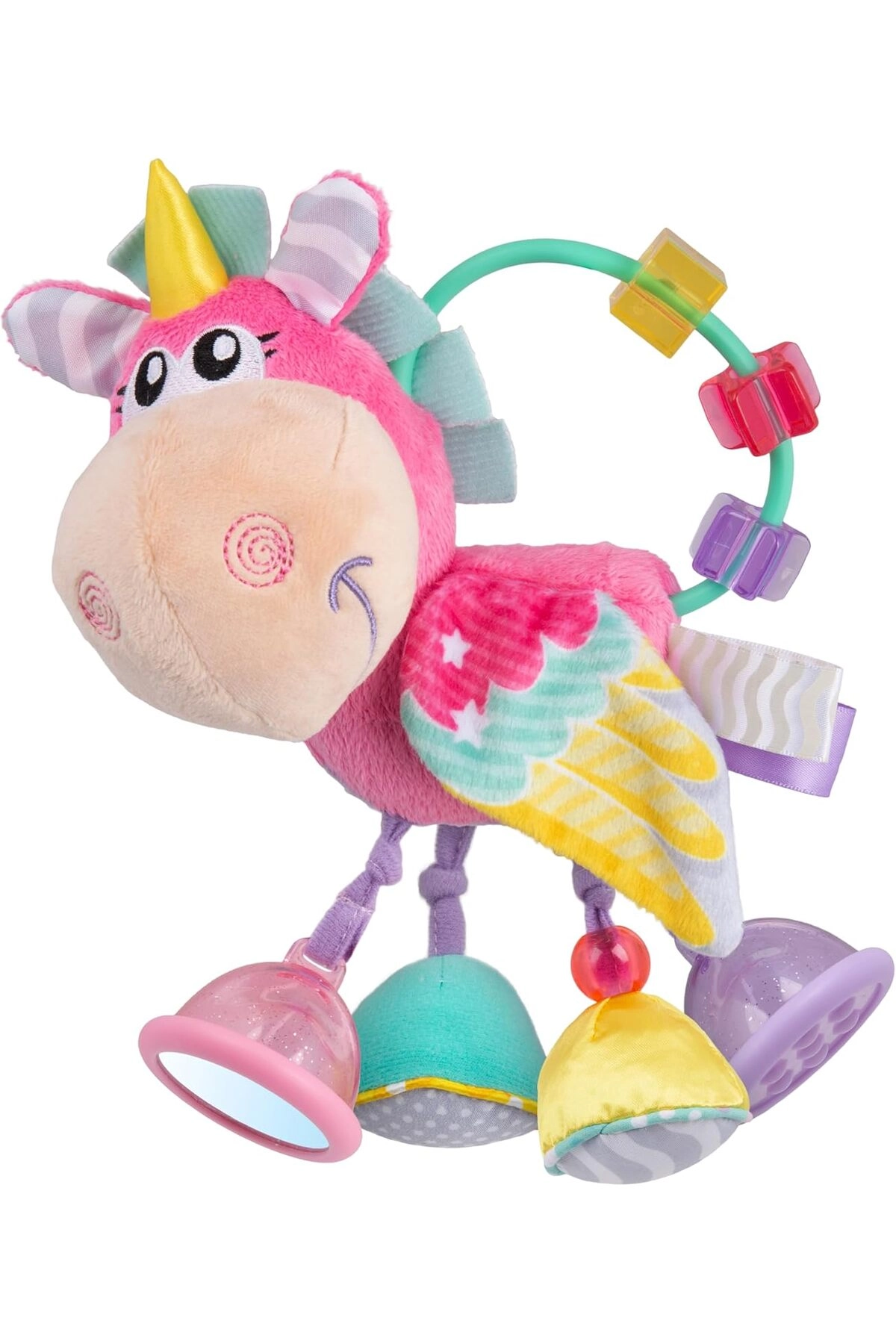 COLOR LAND CHILDRENS TOYS CENTER LLC Unicorn Activity Rattle