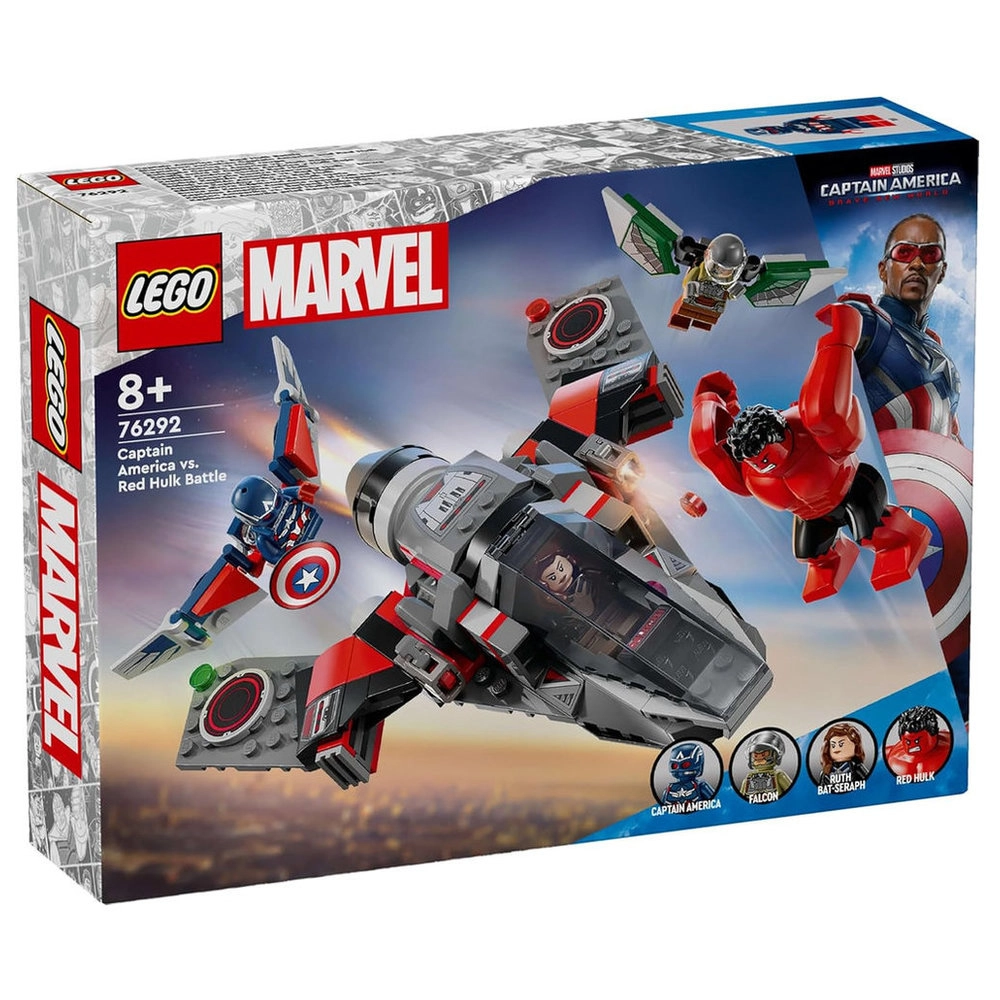 LEGO Marvel Captain America Vs. Red Hulk Battle (25618549-76292)