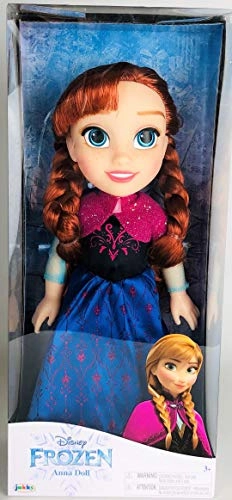 Anna Toddler Doll - 14" Child Sized Jewelry Ages 3+