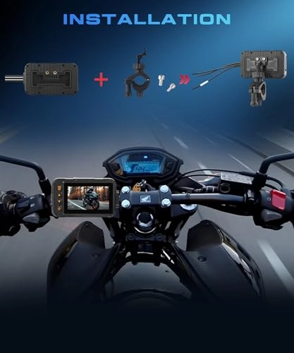 Dual Channel Dash Cam - 1080p