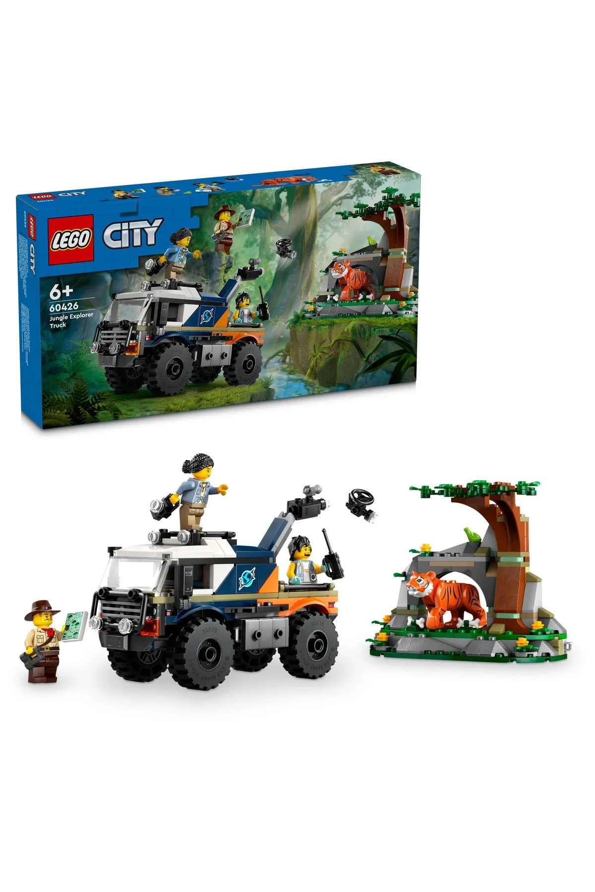 COLOR LAND CHILDRENS TOYS CENTER LLC Jungle Explorer Off-Road Truck - City