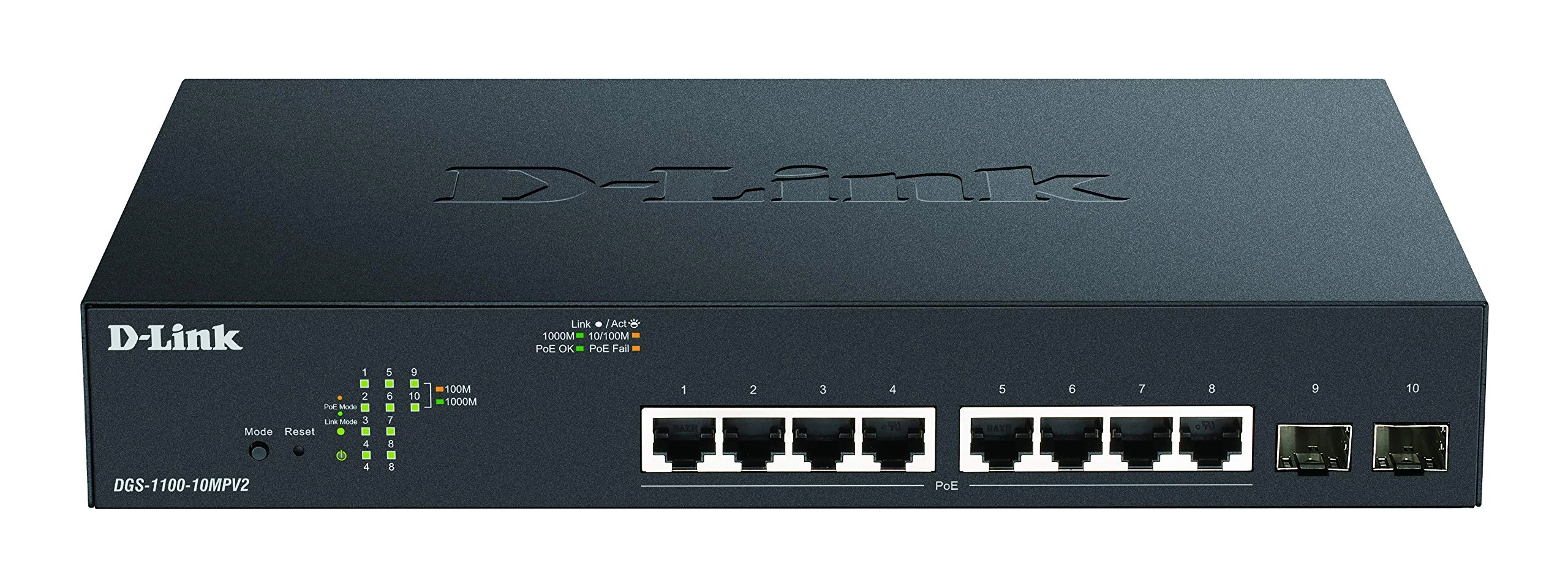 D-Link DGS-1100-10MPV2/E 10-Ports