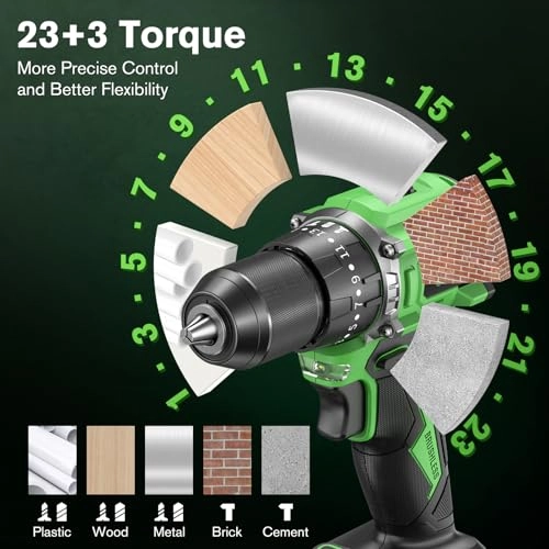 21 V brushless impact screwdriver - 2000 mAh