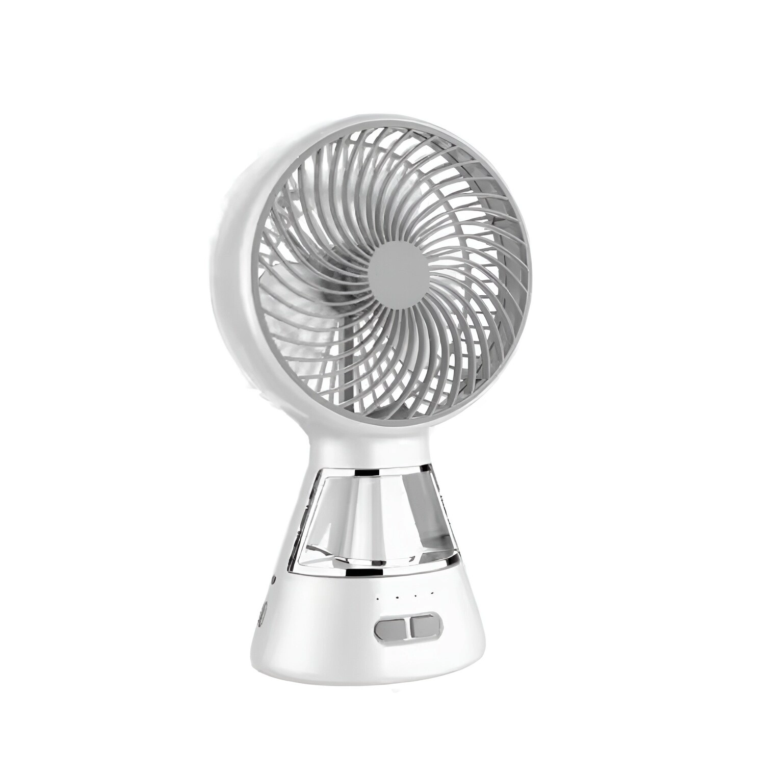 Multifunction Rechargeable Table Fan - 6-Inch USB Charging 3-Speed