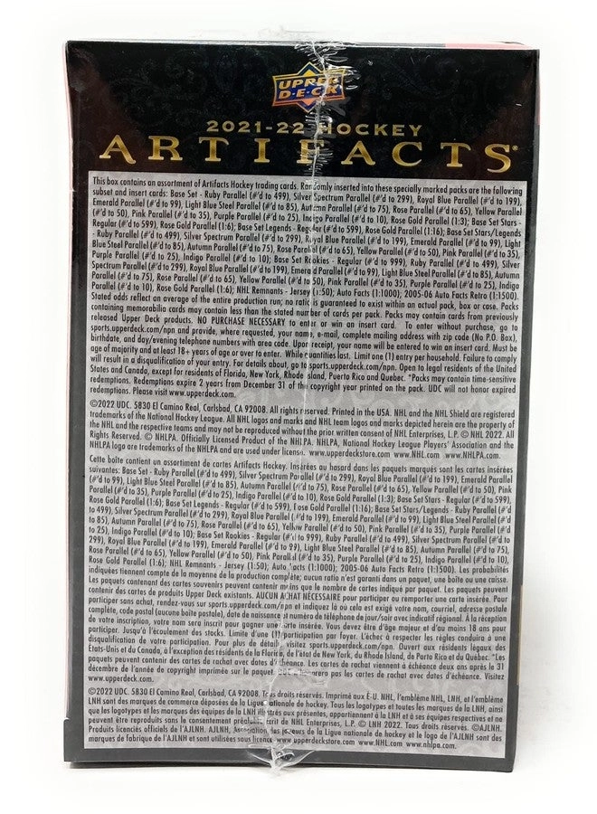 2021-22 Hockey Artifacts