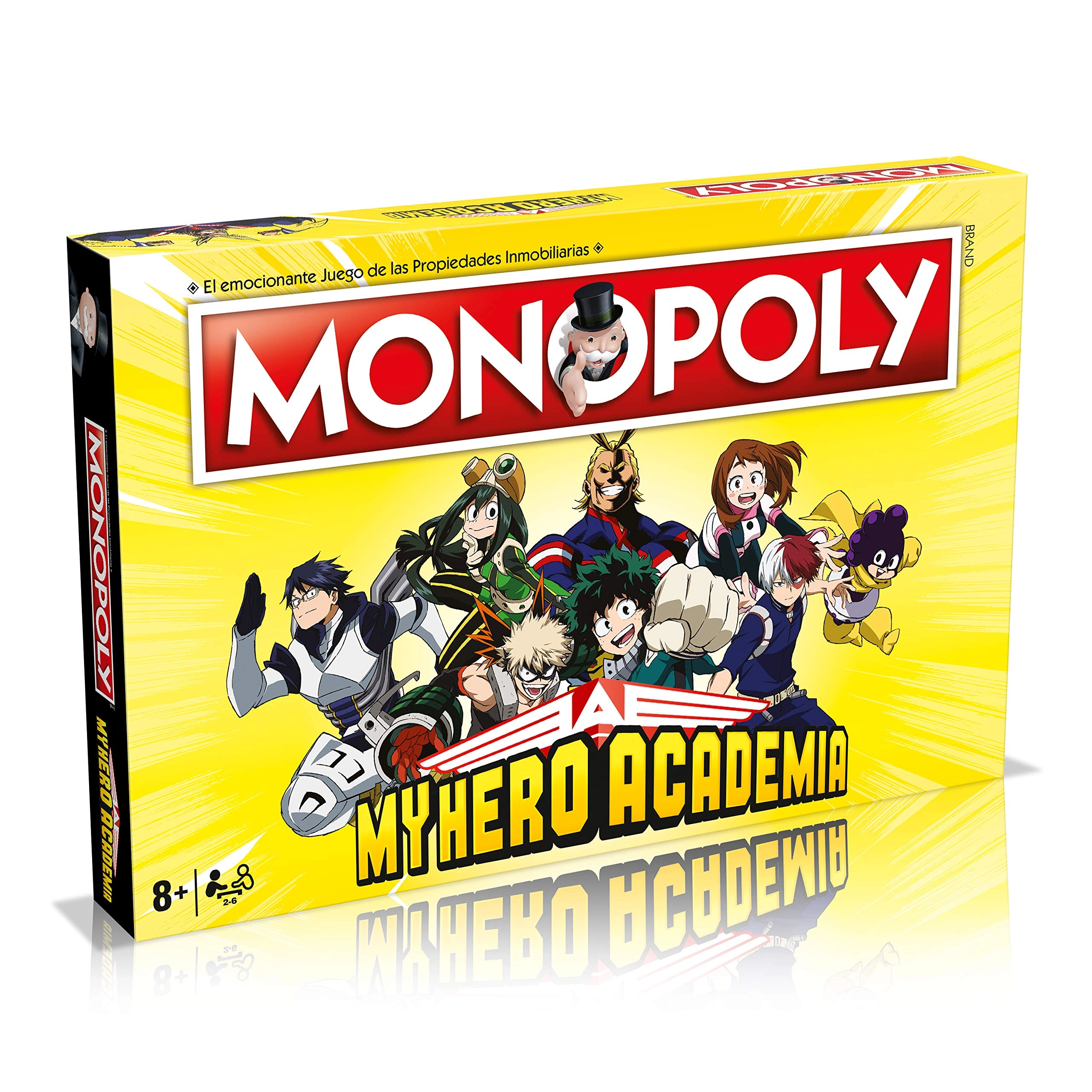 Winning Moves My Hero Academia: Monopoly (Spanish)