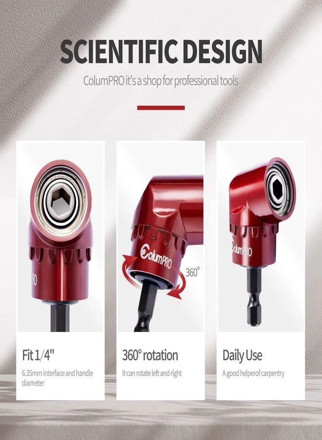 Hex Shank Screwdriver Quick Flexible Drill Bit Extension - 11.5"