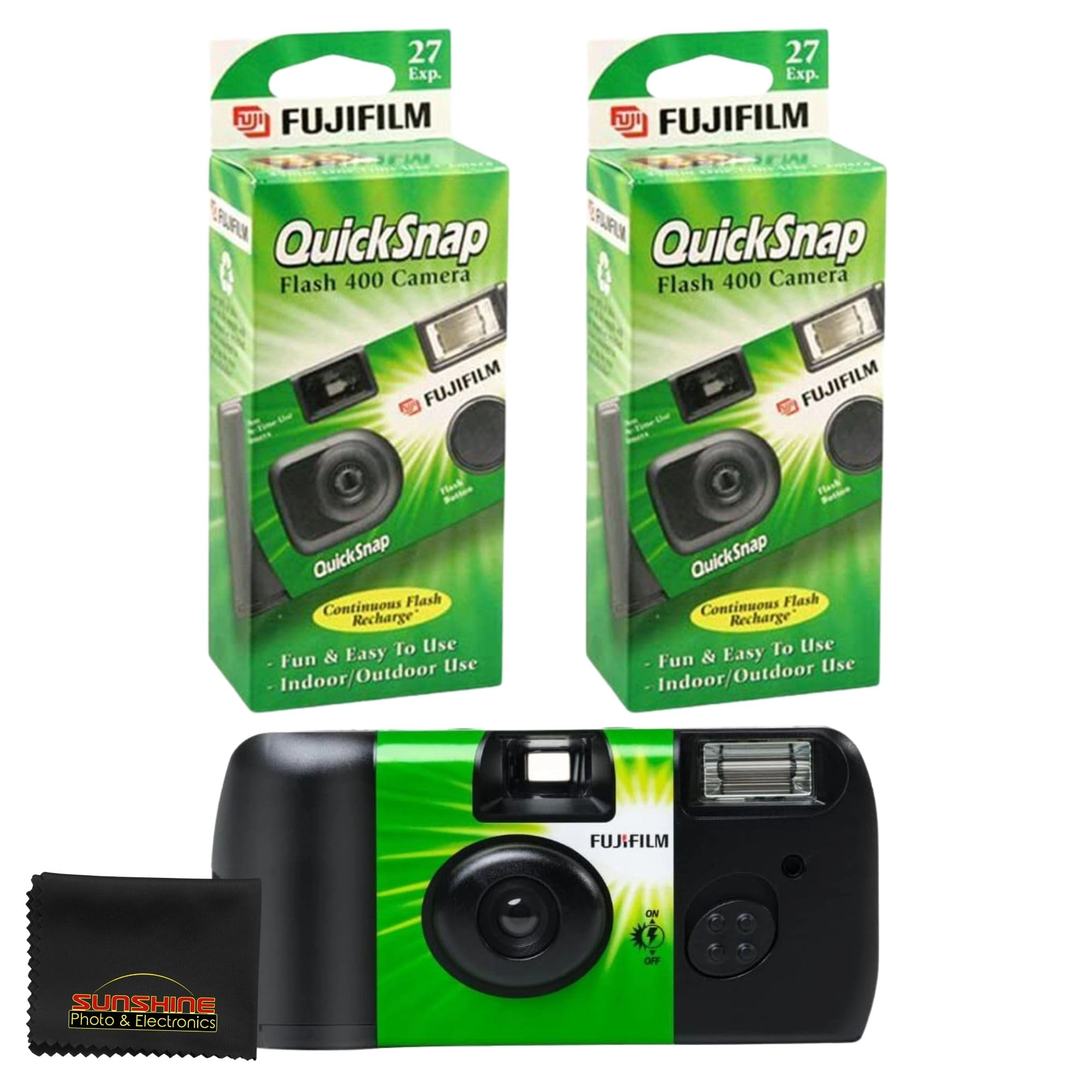 QuickSnap Flash - ISO 400 27 exposures One-Time-Use
