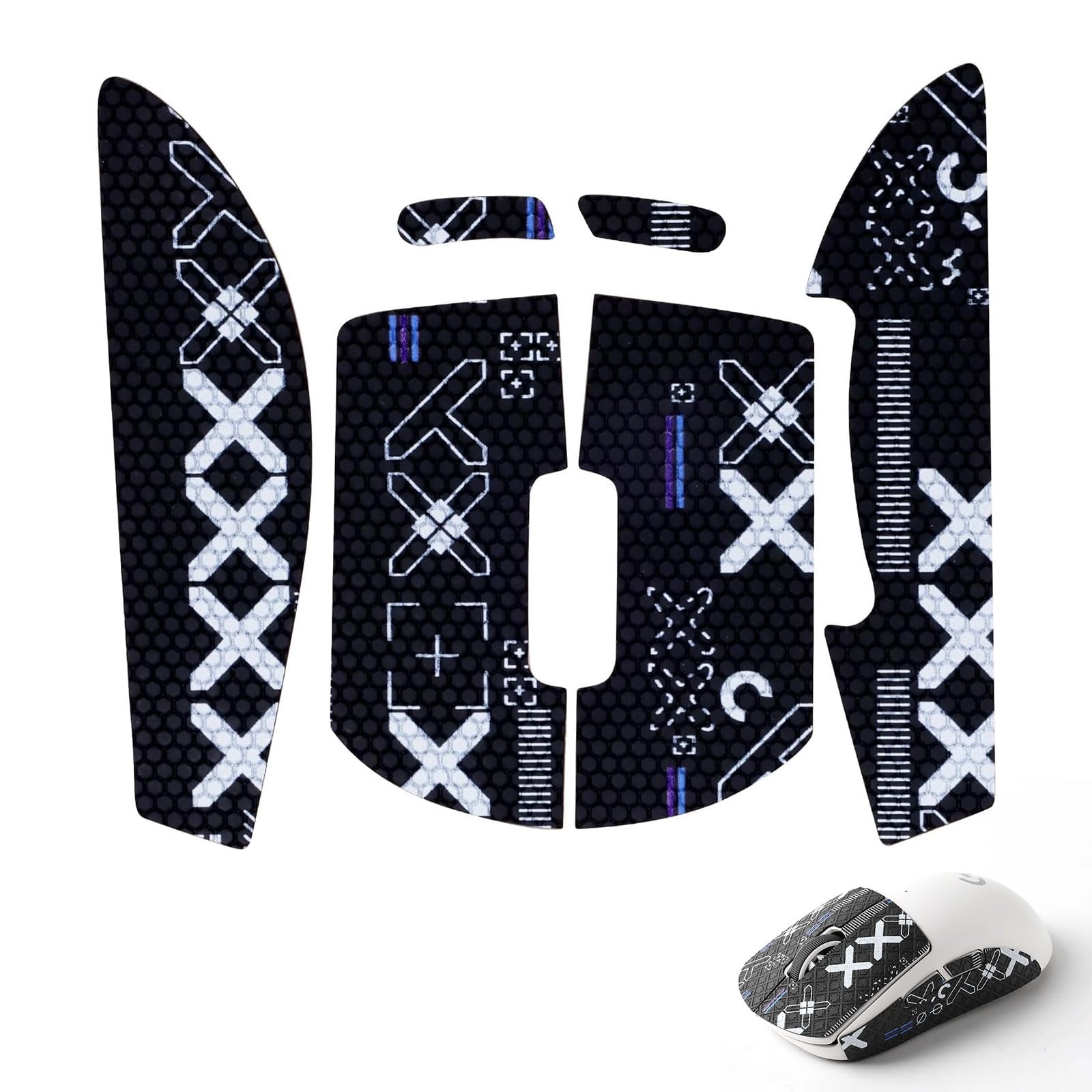 Dyiouxin Mouse Grip Tape - Wireless