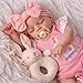 Reborn Baby Doll - 17-Inch Soft Cloth Body Sleeping Ages 3+