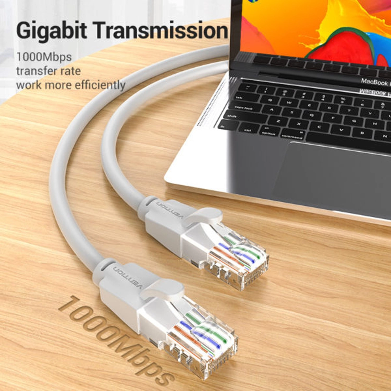 LAN UTP Cat.6 Patch Cable - 2M