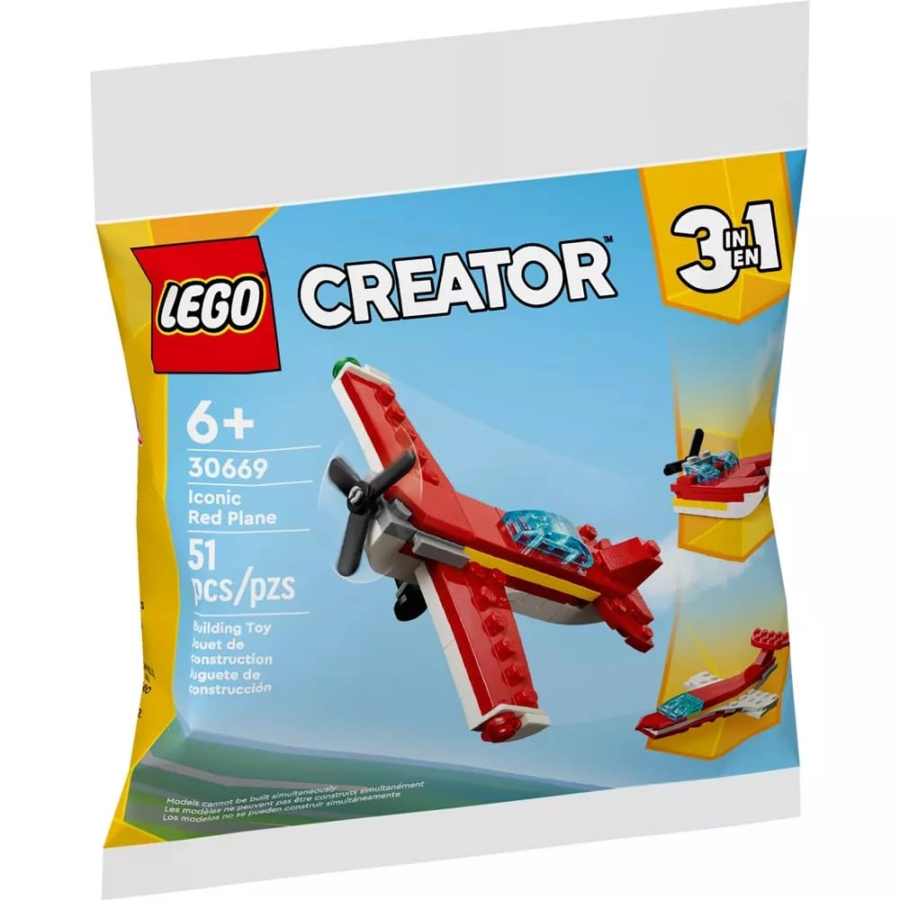LEGO Creator Iconic Plane (30669) - 3 in 1