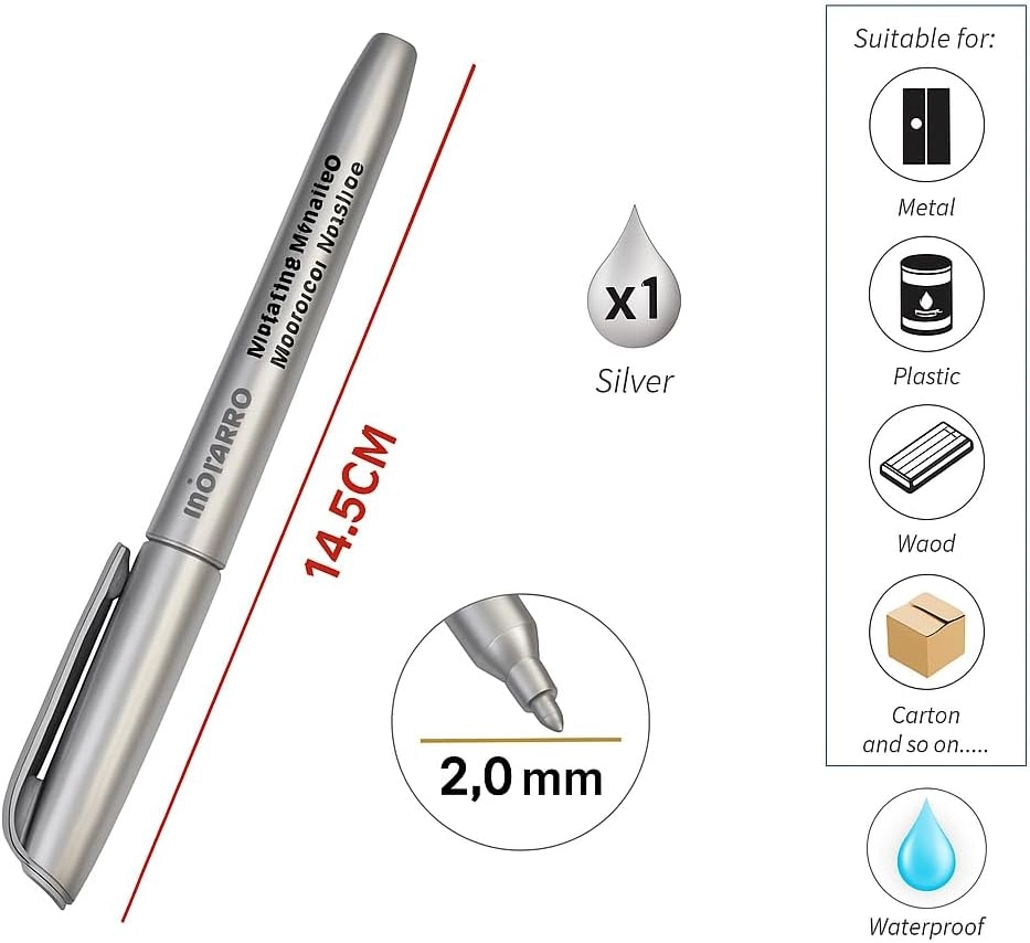 Metal Marker - 2mm Tip