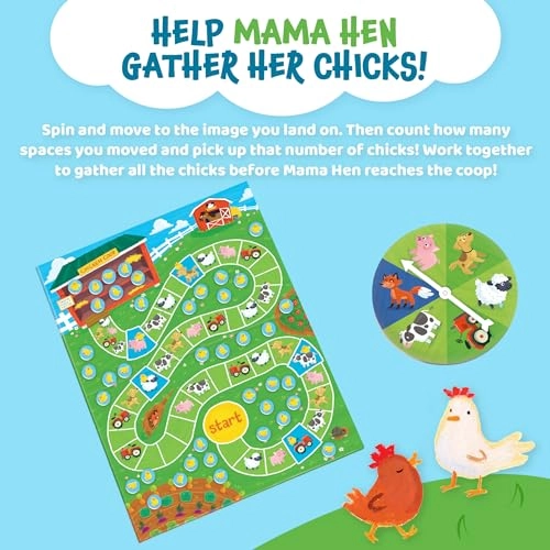 Count Your Chickens - 3 and up 43 pieces