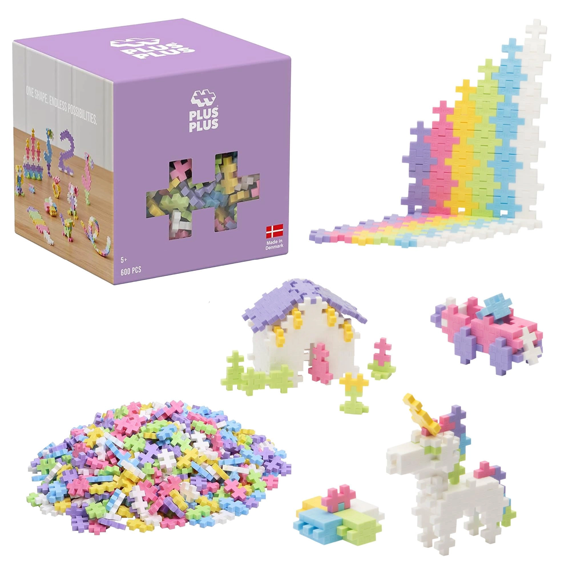 Plus-Plus 52283 - Pastel 600 pcs