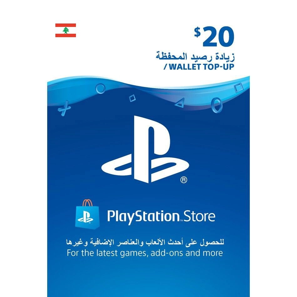 Sony Network Entertainment Europe Limited Network Card - Lebanon $20