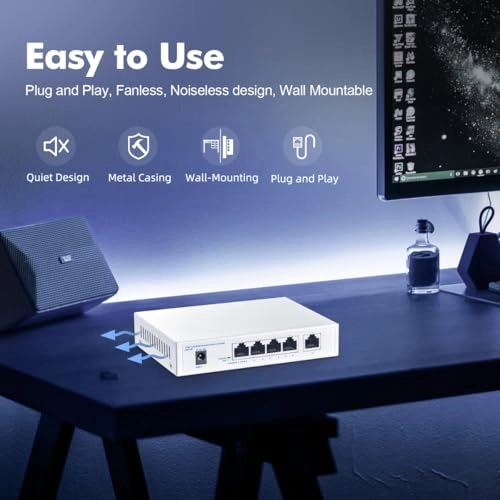 5x2.5G PoE - 5-ports