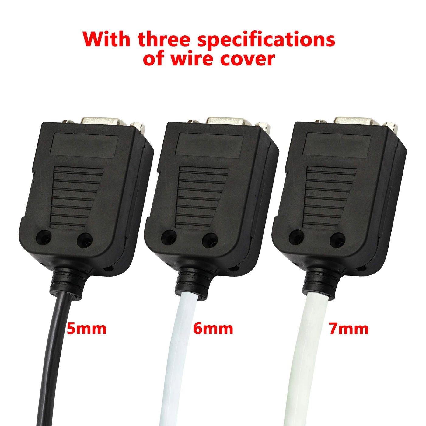 DB9 Connector Adapter - RS232 D-SUB 1-Pair Male+Female