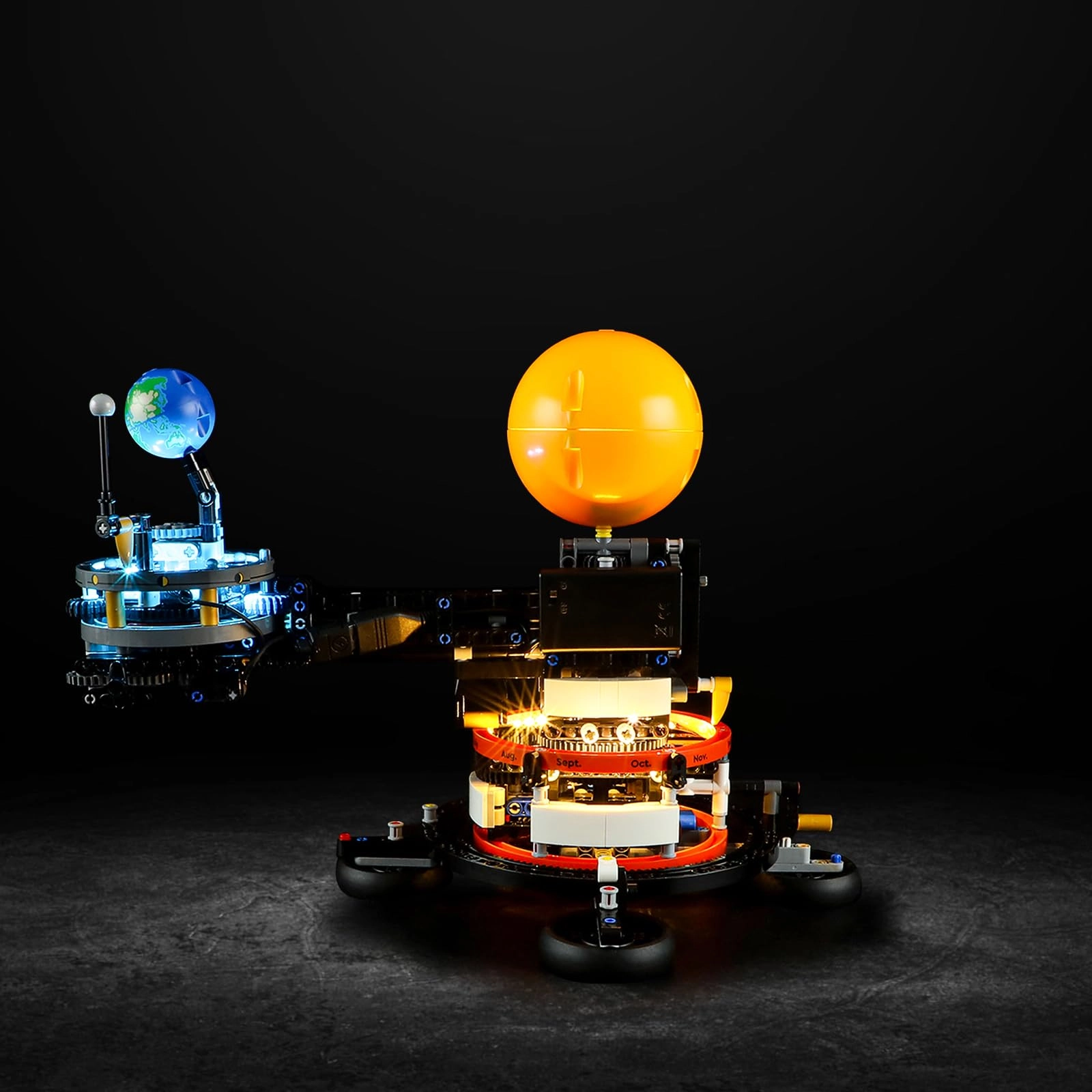 Vaodest Led Light for LEGO 42179 Technic Planet Earth and Moon in Orbit