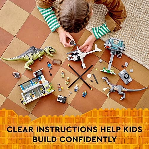 Jurassic World Giganotosaurus & Therizinosaurus Attack (76949)