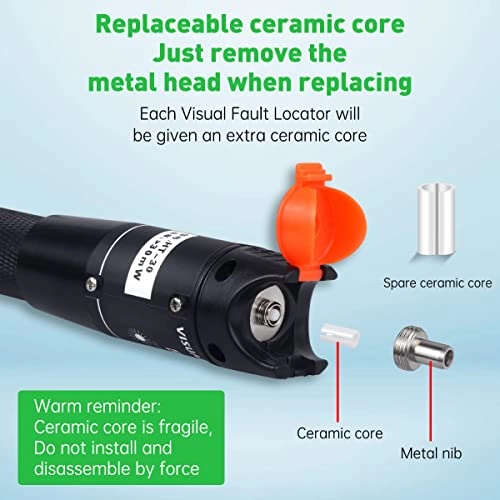 Fiber Visual Fault Locator - LC/FC/SC/ST VFL