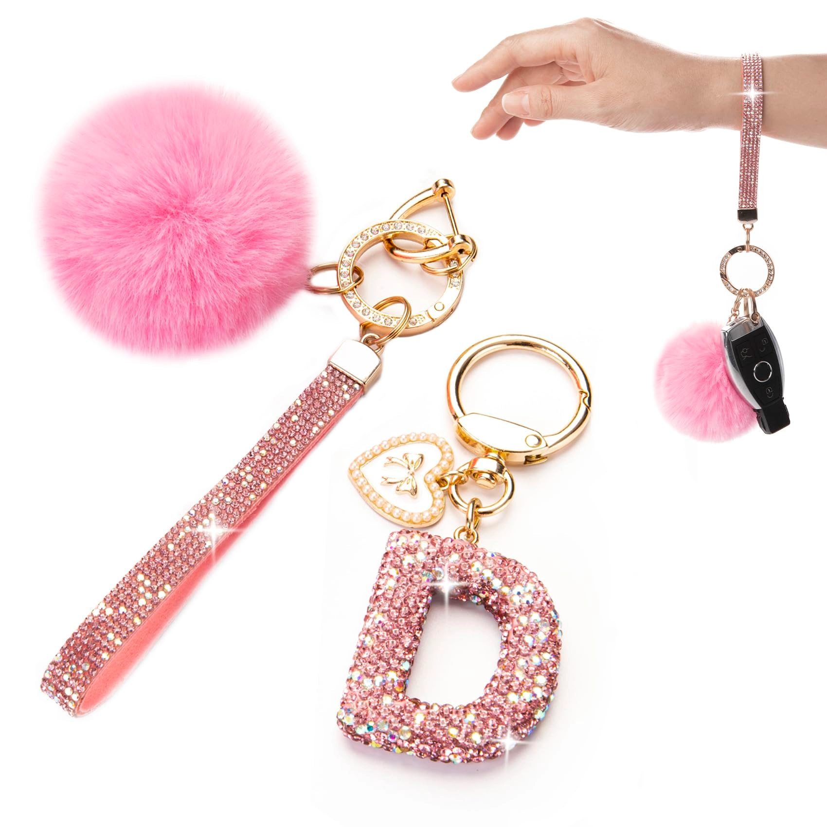 Initial Keychain - Letter