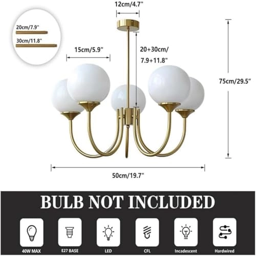 Sputnik Chandelier - Not dimmable
