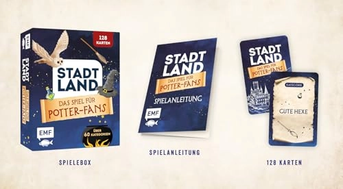 City, Country... The Unofficial Game for Harry Potter Fans - Card Game (German)