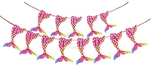 Carnival Happy Birthday Paper Banner