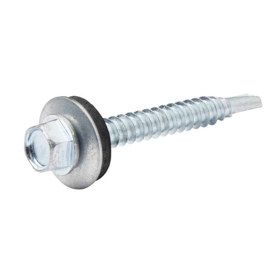 Zinc-Plated Carbon Steel Roofing Screw Pack 5.5mm 45mm