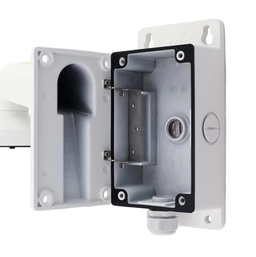 DS-1273ZJ-140B - Wall Mount Bracket with Junction Box White