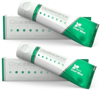 Ultradent Whitening Cool Mint Flouride Toothpaste 1oz (2pack)