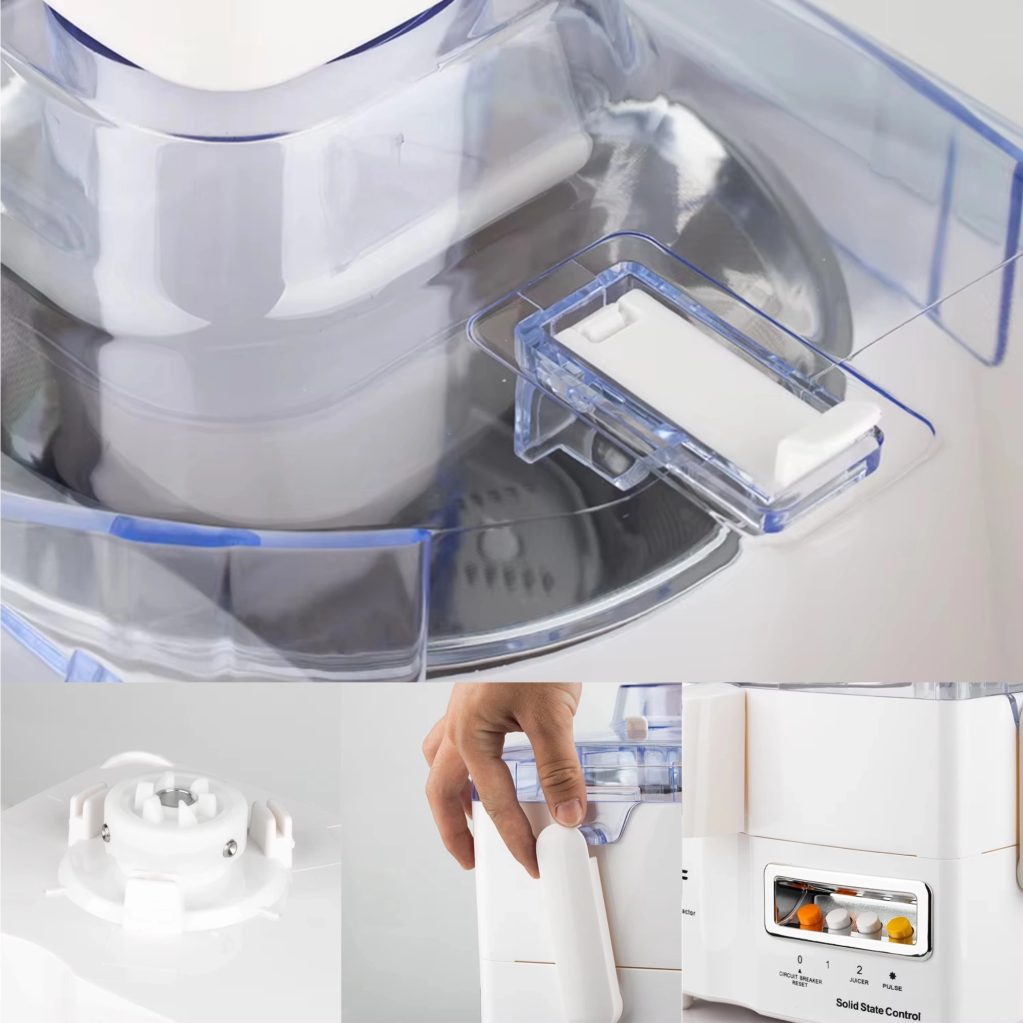 4-in-1 Food Processor - 300W